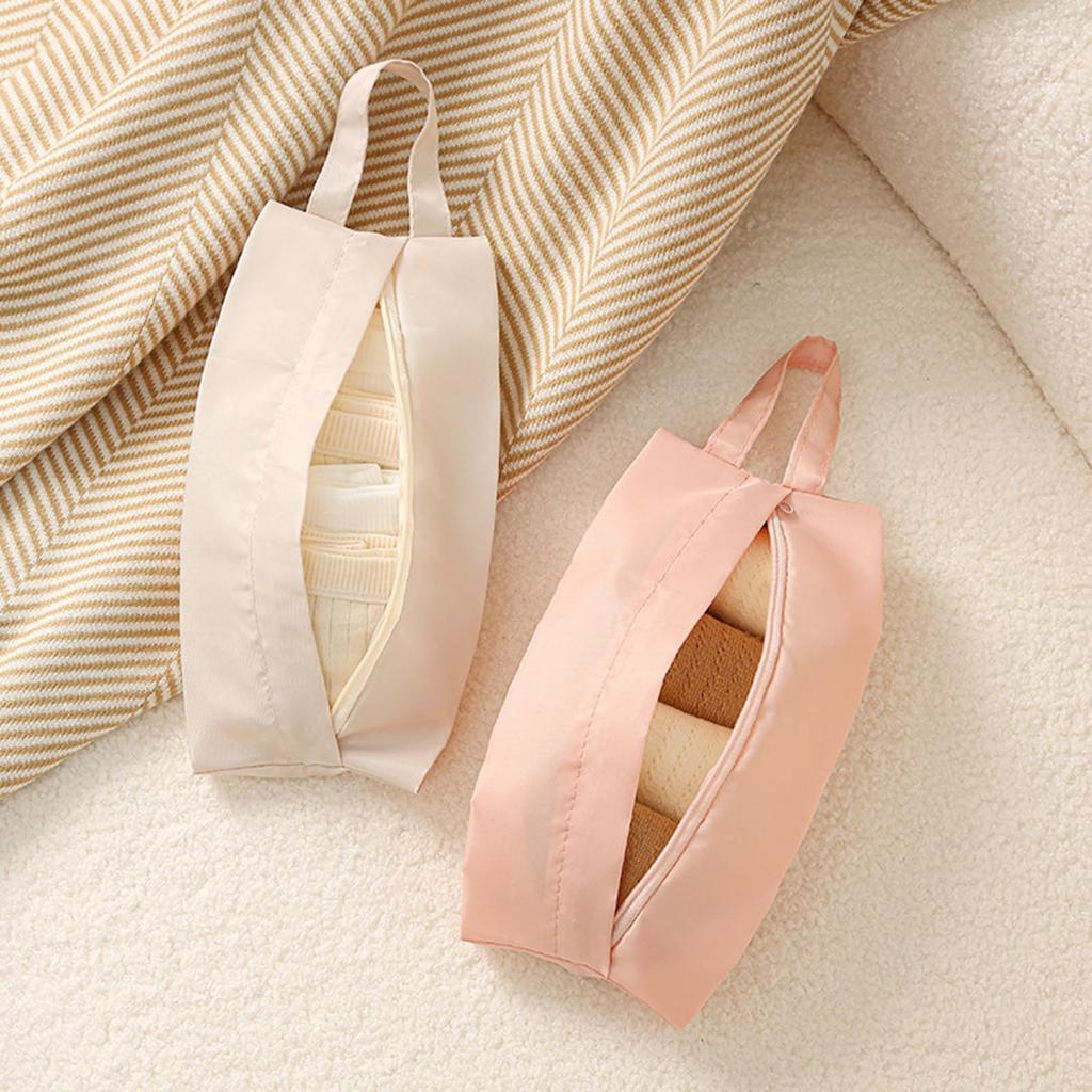 Прочная дорожная сумка для хранения нижнего белья с ручками, водонепроницаемая, легкая, складная, для одежды, носков, туалетных принадлежностей