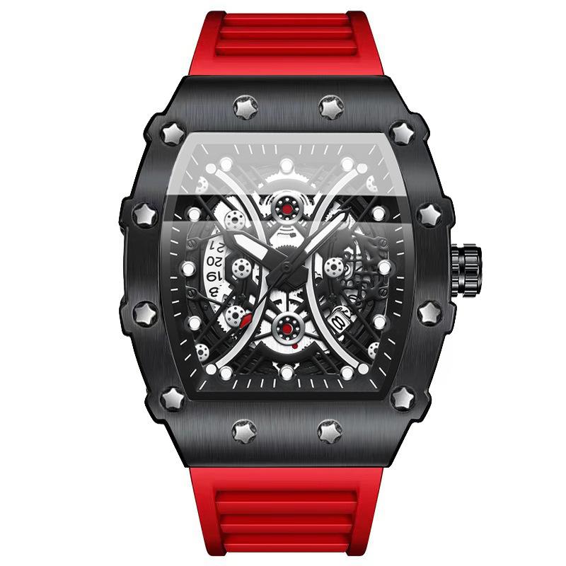 Men's Waterproof Luminous Running Alarm Clock Watch