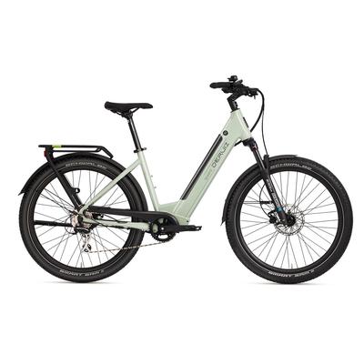 DERUIZ Электрический велосипед Quartz SUV Ebike 27.5'' MTB Электрический велосипед для взрослых, двигатель 250 Вт, аккумулятор 48 В 13,4 Ач, гидравлические дисковые тормоза до 161 км