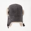 Unisex Winter Suede Lei Feng Hat - Windproof, Warm with Earmuffs, Thick Korean Style for Cycling