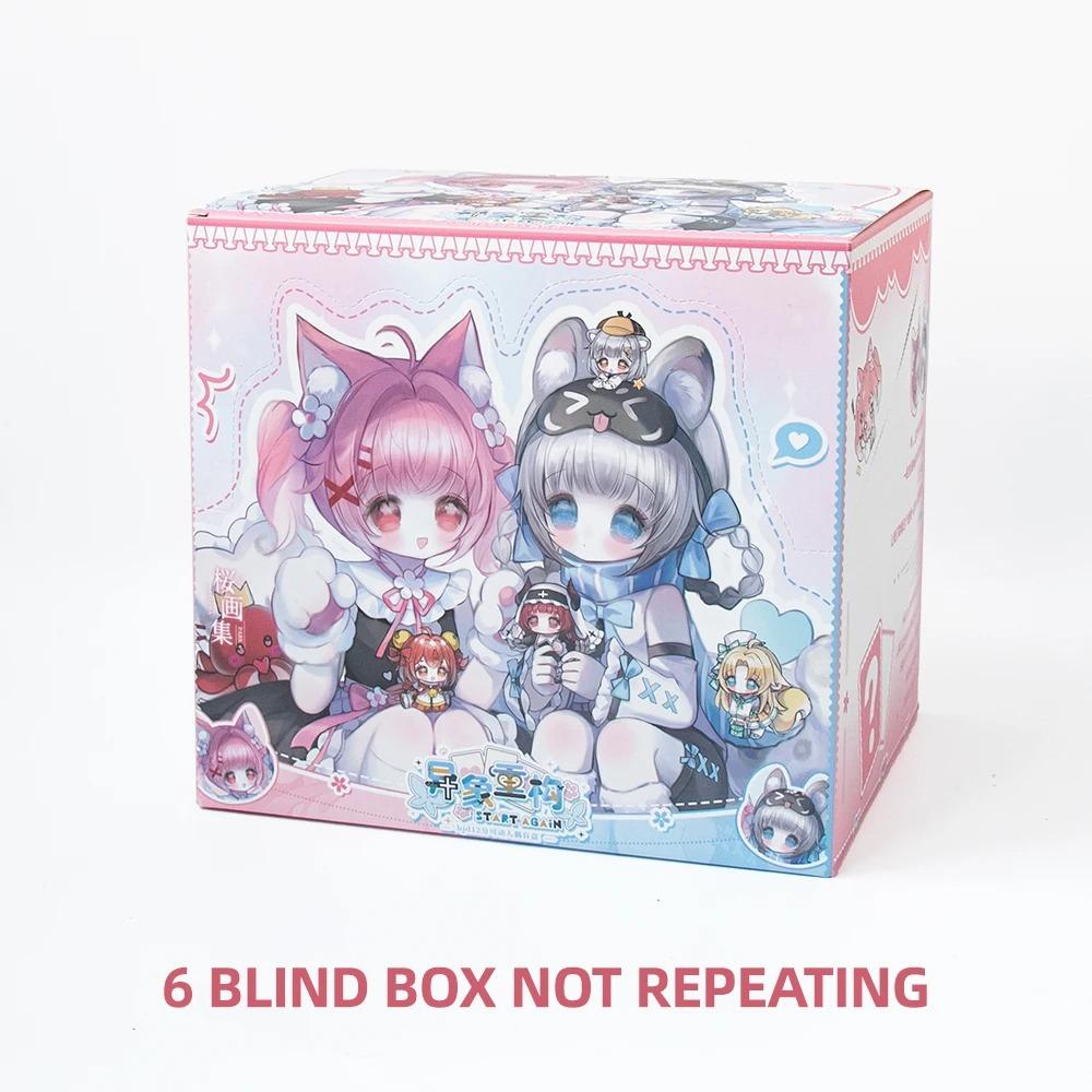 Оригинальный Парк Сакуры Серия «Начни Снова» 1/12 BJD Кукла-сюрприз Подвижный сустав Фигурка Действия Фигурка Аниме Модель Загадочный Подарок