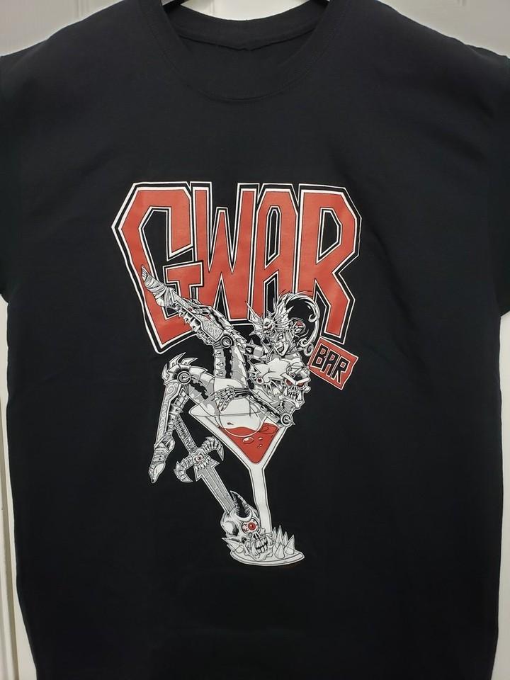 Gwar Band Cotton Short Sleeve Black TShirt All Size Men Unisex T-Shirt