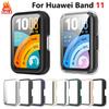 Чехол-бампер 2 в 1 для Huawei Band 11 Защитная рамка Жесткий протектор экрана для huawei smart Band 11 Аксессуары Чехол для часов