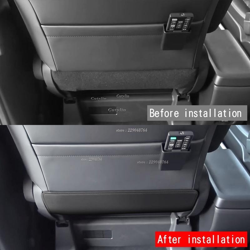 For Toyota Voxy/noah 90 Series 2024 Car Sticker Cover Seat Rear Back Protective Anti Kick Board Trim Scratch-resistant