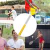 Practicing Guide Badminton Training Aid With Sound Badminton Training Stick  Racket Sports