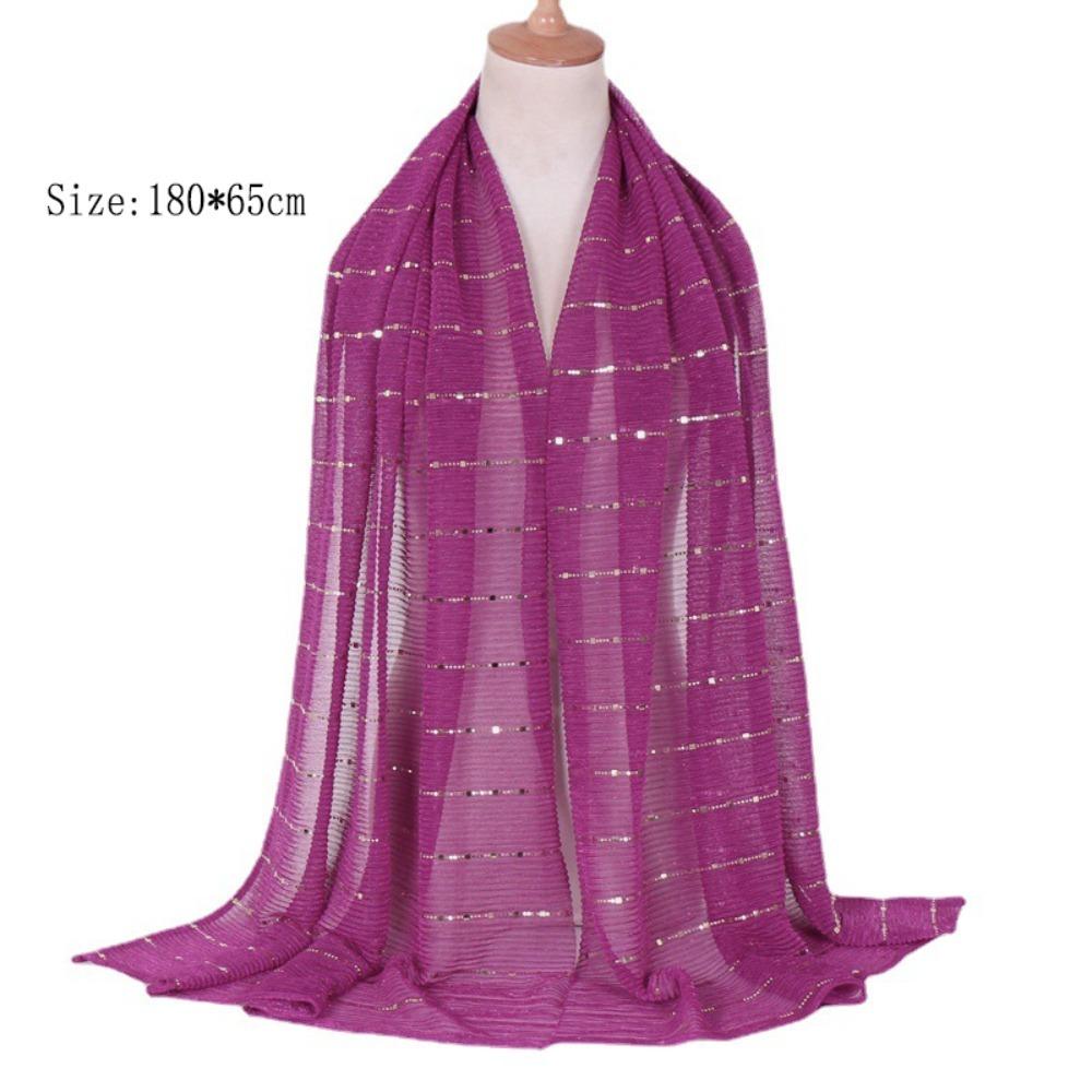 Female Shawl Solid Color Silk Scarf New Scarves