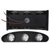 6W LED Wall Light Aluminium Black Shell Warm Light Up Down Lighting Decoration Wall Lamp AC85‑265V