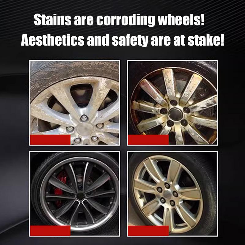 Средство для удаления ржавчины с шин, спрей для удаления ржавчины со ступицы колеса автомобиля, 300 мл, средство для ухода за колесами автомобиля, ингибитор ржавчины, железный масляный загрязнитель, желтый, черный