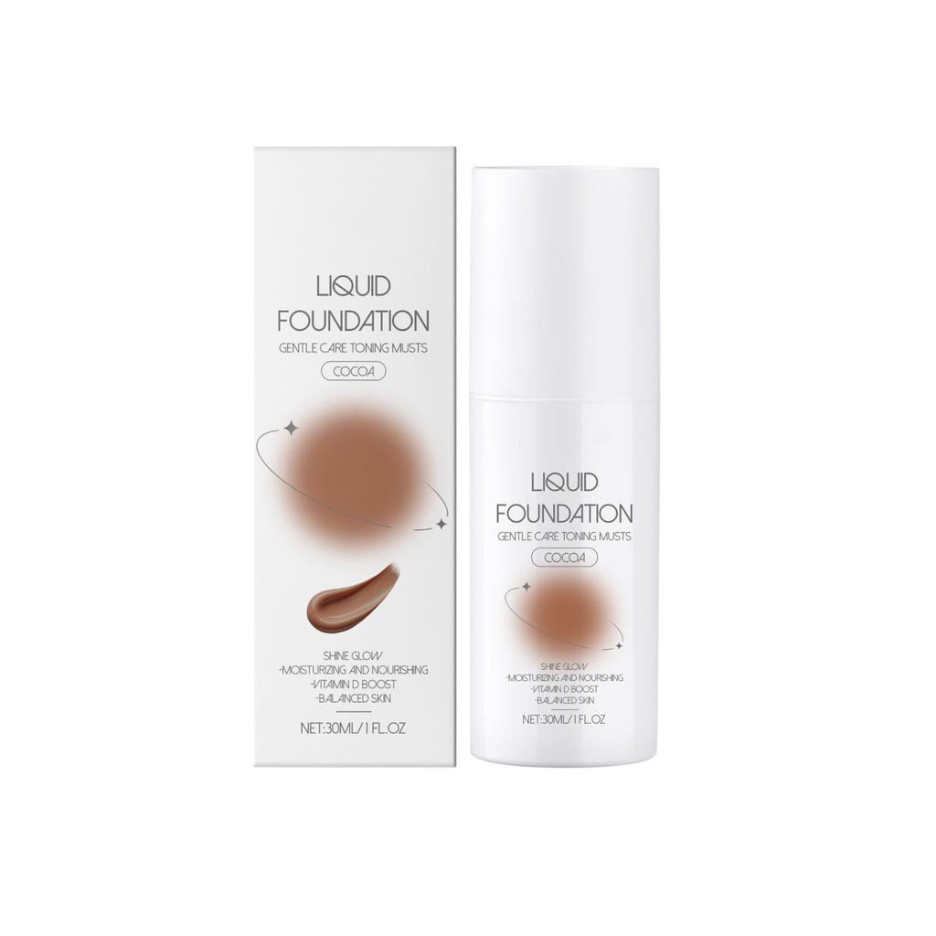 Увлажняющая основа под макияж Skin Care Liquid Foundation Natural Light, дружественная коже, увлажняющая, прозрачная основа под макияж Skin Care Liquid Foundation 30 мл