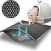 New Efficient, High-Quality Double Layer Washable Non-Slip Cat Litter Trapping Mat - Eliminate Mess and Odors In Your Home with