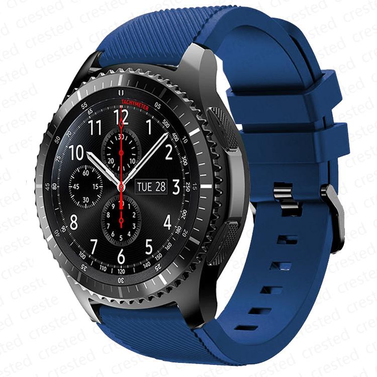 20 мм 22 мм ремешок для Samsung Galaxy Watch 4/6 classic/5 Pro/7 44 мм 40 мм Gear s3 силиконовый ремешок браслет Huawei watch GT/2/3 ремешок