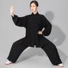 Women's Men's Soft Cotton Line Tai Chi Suit Kung Fu Wushu Martial Arts Uniform Wing Chun Jacket Pants