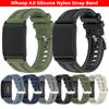 Силиконовый нейлоновый ремешок для браслета Whoop 4.0, регулируемый спортивный ремешок с чехлом для фитнес-трекера Whoop Solo Loop Correa