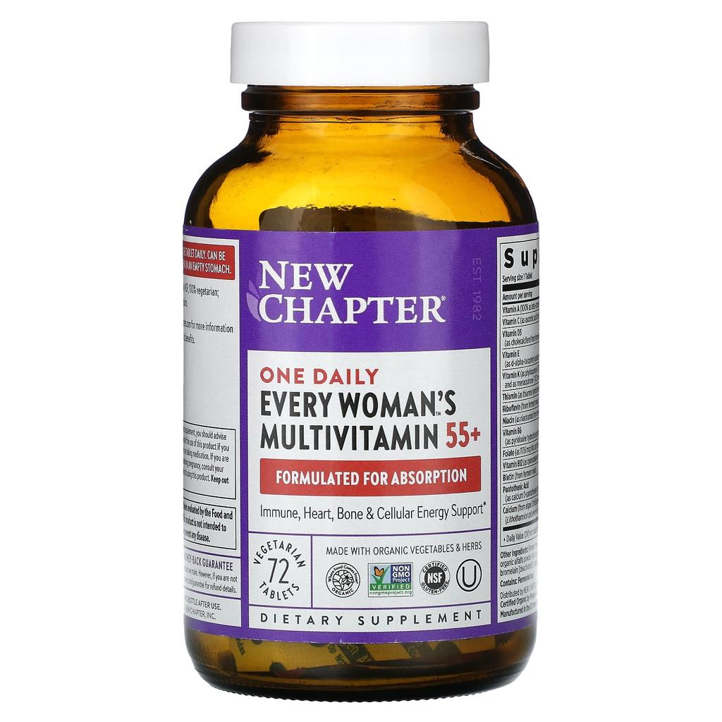 Every Woman One Daily 55+ Multivitamin, 72 Vegetarian Tablets