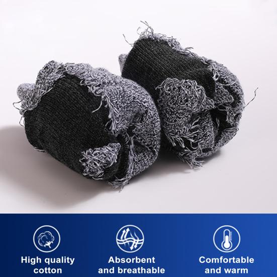 Горнолыжные носки для мужчин и женщин, зимние, длинные, теплые, для спорта на открытом воздухе, для катания на лыжах и сноуборде, для походов