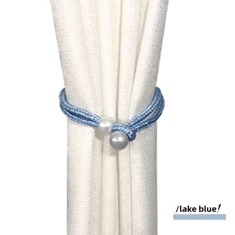 Креативная веревка для завязывания штор с жемчугом — роскошное украшение гостиной