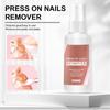 Press Nail Remover, 60ml Glue Remove Off For False Nails, Nail Glue Remover, Easy Remove Quick Solid Glue Remover