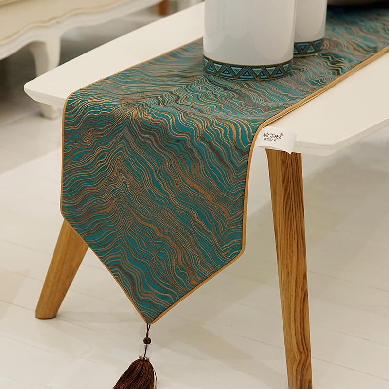 Кисточки в китайском стиле, дорожка для стола, классическая скатерть, декор чайного столика, домашний декор, настольный флаг с кисточкой, креативная крышка стола