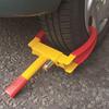 Wheel Clamp Car Safety Lock High Strength Durable Construction Universal Simple Installation Secure Anti-Theft Wheel Lock with Keys