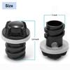 Новый универсальный размер с герметичными сменными сливными пробками Аксессуары для охладителей Сливные пробки для охладителей