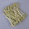 100pcs Household Kitchen & Bar Party Decoration Cocktail Picks Fruit Forks Bamboo Knot Skewers Stick