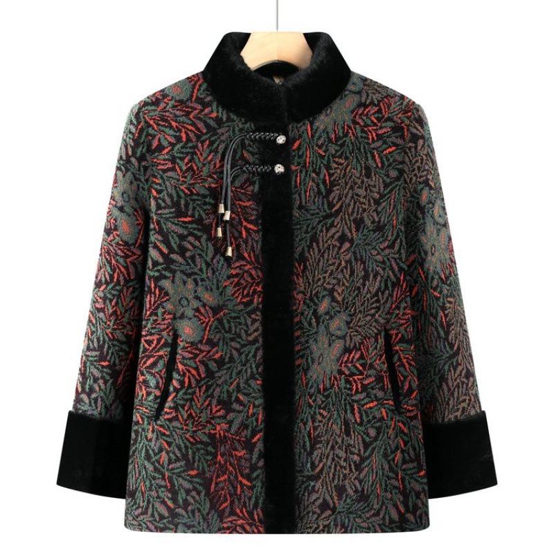 Autumn Women's Woolen Coat, Multi-year Clothes, Autumn Mink Velvet Coat