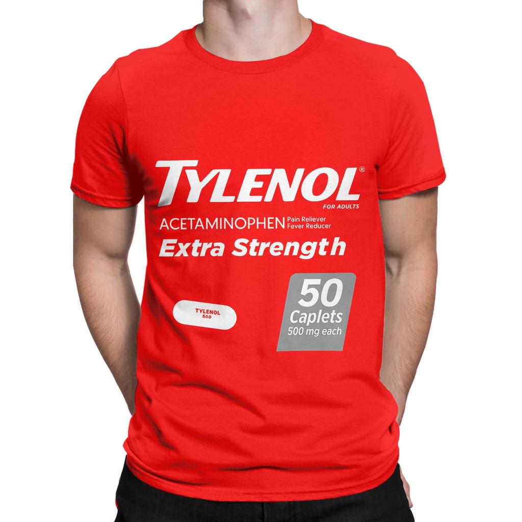 Tylenol Tylenol Does Not Cause Tylenol ASD Support Pharmacist Costume Graphic 100 Cotton TShirt tylenol Tees Tops For Unisex