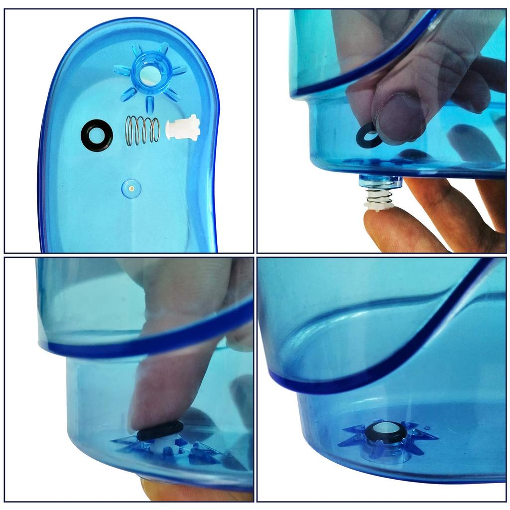 BBTO 2 Pieces Replacement Part Reservoir Tank Valve Gasket Compatible with Waterpik Water Flossers WP660/662/674/676EC, WP100, WP112, Washer