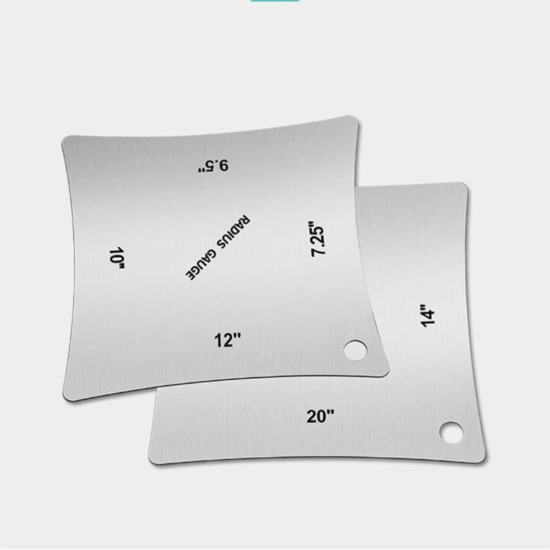 Guitar Notched Radius Gauges Radius Gauge String Height Gauge Polishing Gasket