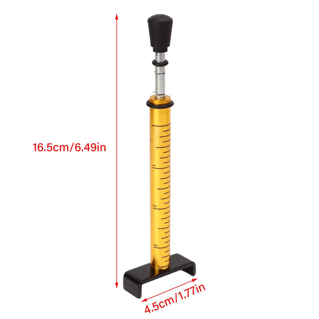 Belt Tension Gauge Alloy High Accuracy L Shape Pad Motorcycle Chain Tension Gauge 10Lb Weight  for Vehicle