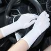 Summer Spring Mid-long Slip Resistant Sunscreen Gloves Anti UV Driving Gloves Etiquette Gloves