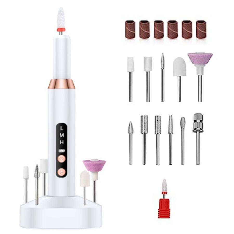 Electric Nail Polisher Drill Bits Professional Nails Grinding Polishing Dead Skin Removal Art Sanding File Pen Manicure Machine