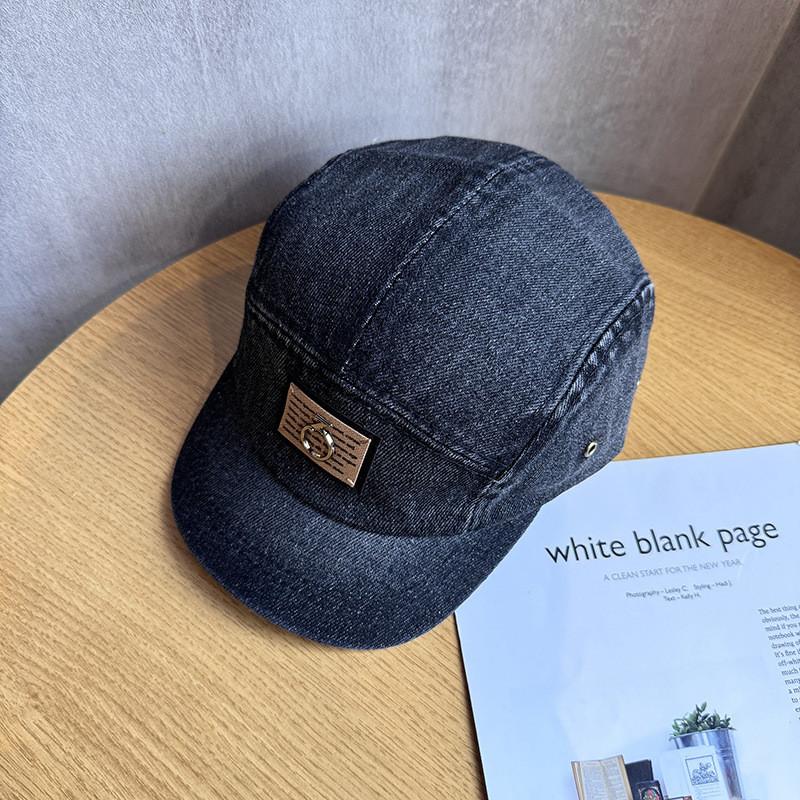 Modern Alphabet Embroidered Cotton Baseball Cap With Breathable Design For Teens