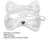 Halloween Cat Masque Half Face Lace Masquerade Masque Cat Fox Animal Cosplay Costume for Carnival Ball Party Accessories