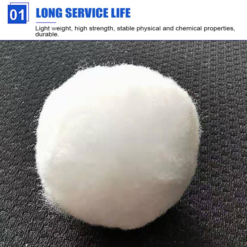 Фильтрующие шарики Чистящие шарики Волокно для очистки воды Оборудование для очистки бассейна для сточных вод