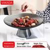 Стеклянная подставка VAKADA для фруктов и закусок