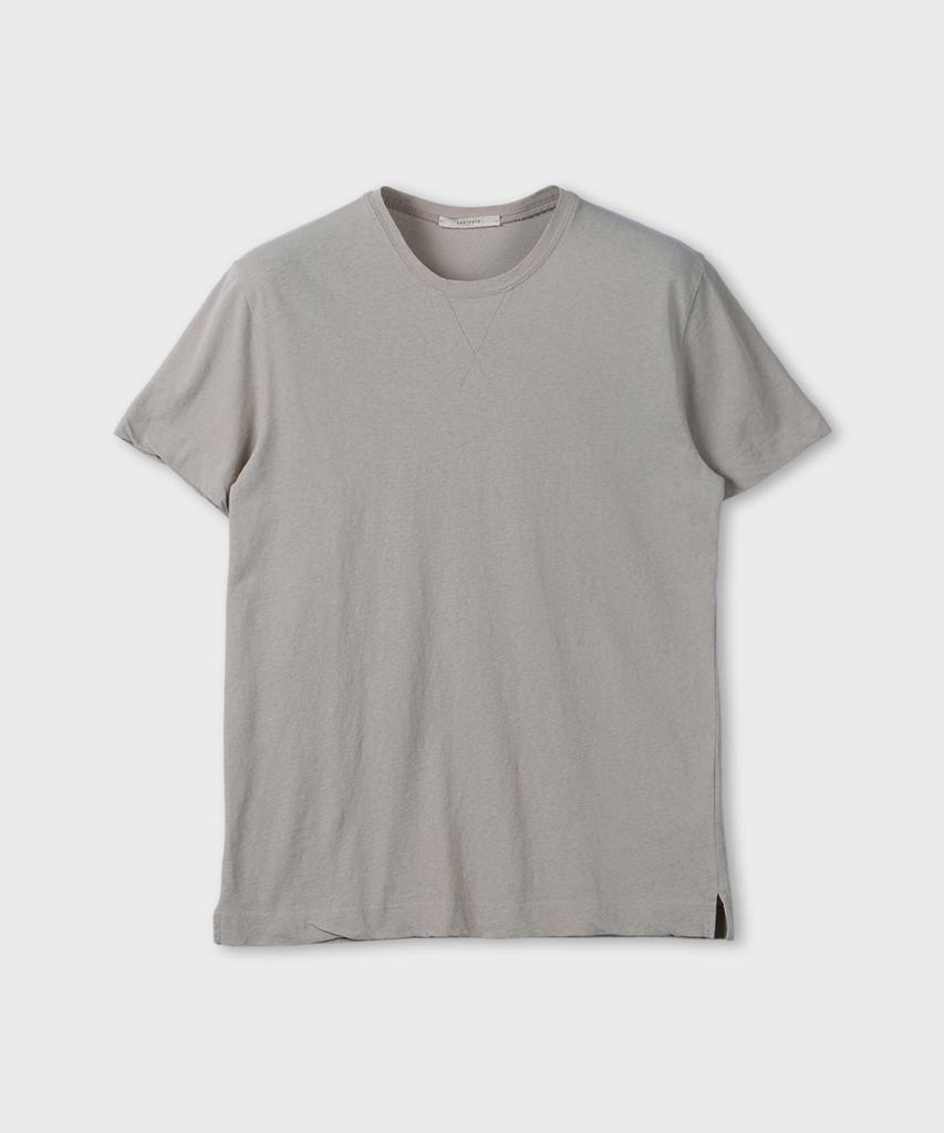 PANICALE Футболка из смесового льна с garment dyed окрашиванием 6 цветов (Тип Б)