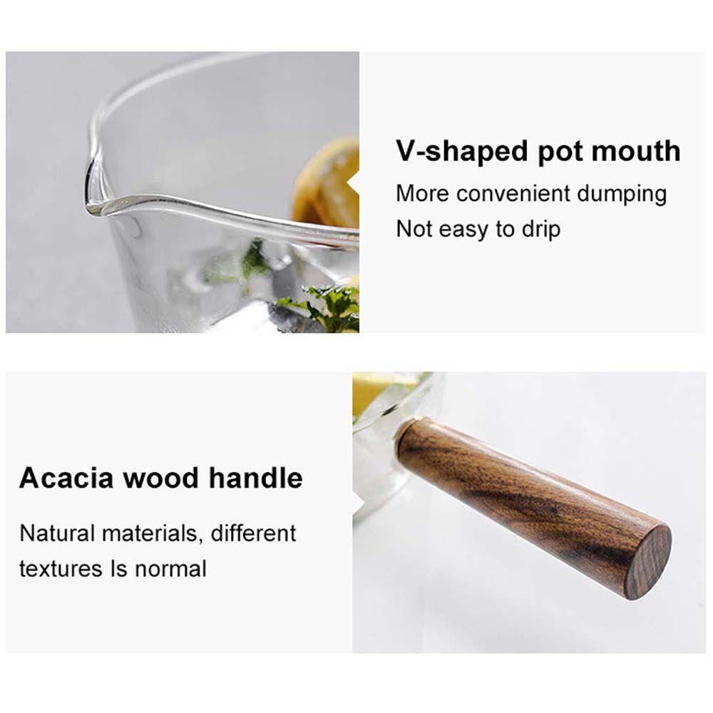 Glass Transparent Kitchen Accessories Household For Gas Hob Noodle Porridge Pot Cookware Cooking Pot Soup Pot