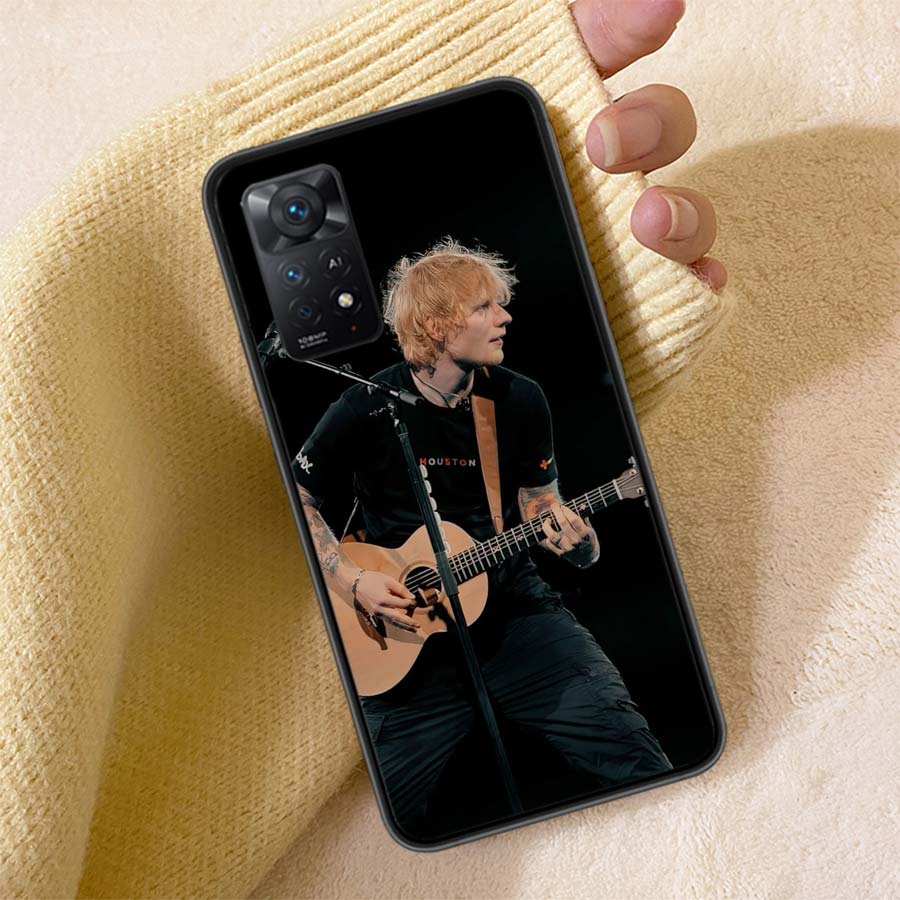 Чехол для телефона Ed Sheeran Singer для Redmi 13C 14C Note 14 13 Pro Plus 12 12C 10A 10C 10 9A 9C 9T 9 8 8A K80 K70 Pro Чехол Оболочка из ТПУ