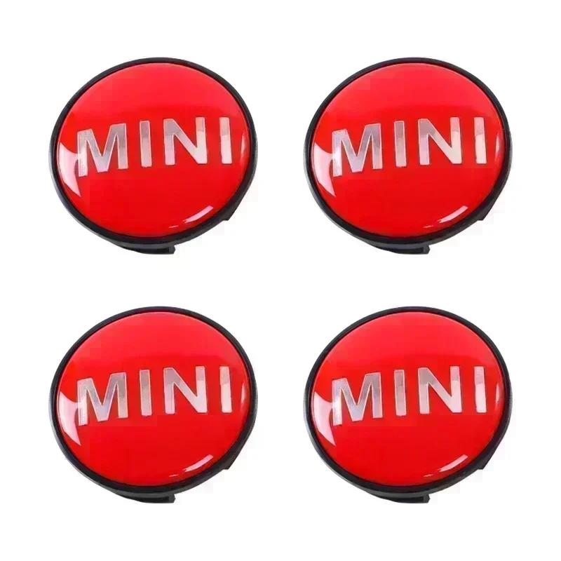 /4PCS 54mm 56mm Car Wheel Center Hub Caps Rim Covers Badge Emblem For BMW Mini Cooper One S JCW R56 R50 R53 R55 R57 R60 F55 F56