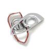 For Honda Fit Jazz 2018 2019 Chrome Front Fog Lamp Light Cover Trim Bezel