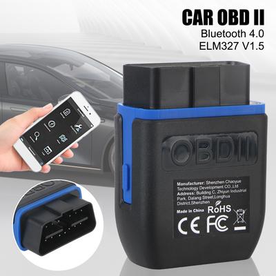 Мини беспроводной Bluetooth 4,0 OBD2 сканер, диагностический сканер для ухода за автомобилем, OBD II ELM327 V1.5, считыватель автомобильных кодов, инструменты для авторемонта