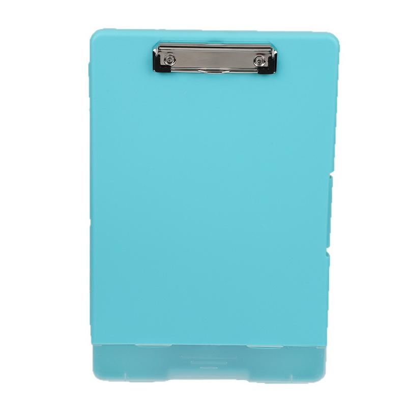Plastic Storage Clipboard With Metal Clip And Pen Holder For Office School Nurses Field Work