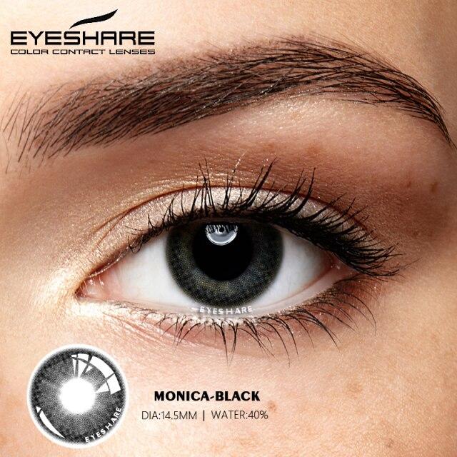 Контактные линзы для женщин, контактные линзы для макияжа Pataya для глаз, синие, коричневые, фиолетовые цветные линзы, 2 шт., годовые цветные линзы для глаз