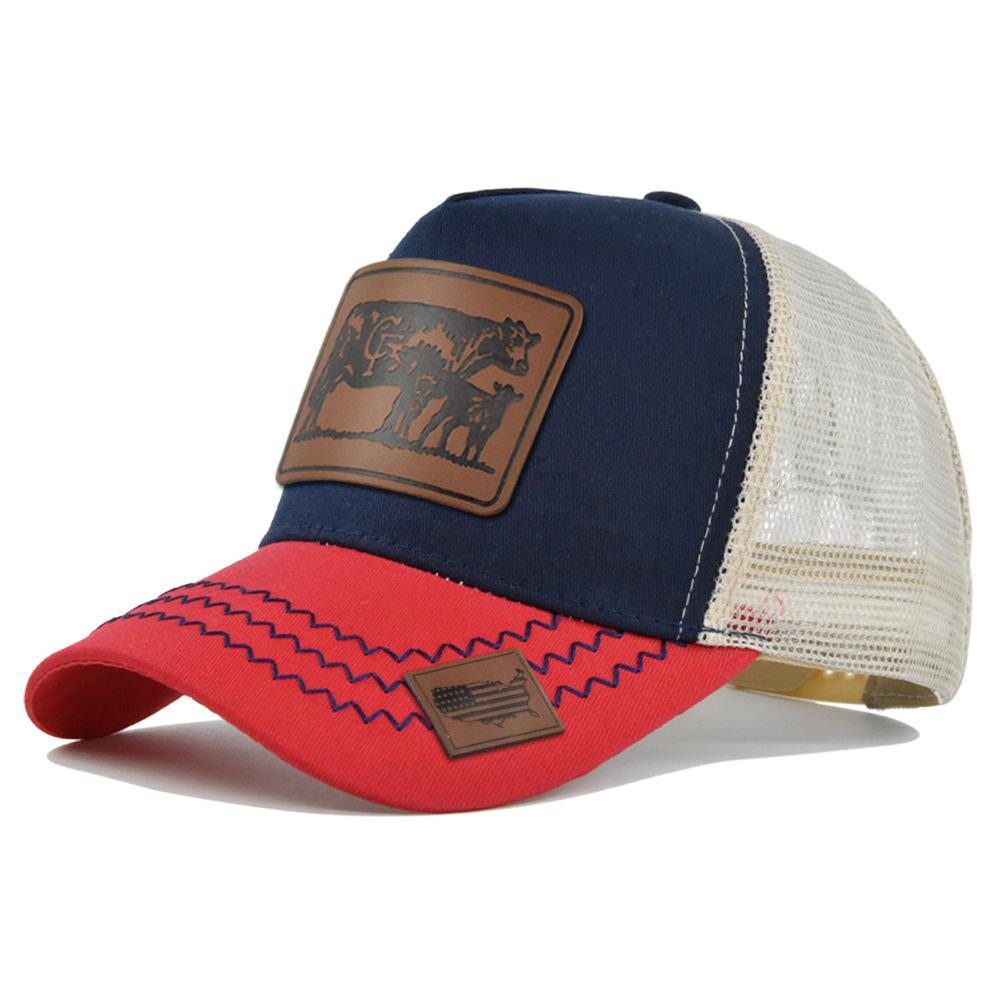 Роскошные бейсболки с изображением быка Мужские Женские Snapback Кепка Женская Мужская Кепка Фермера Солнцезащитная Кепка K-pop Дизайнерская Мужская Кепка Тракер Gorras