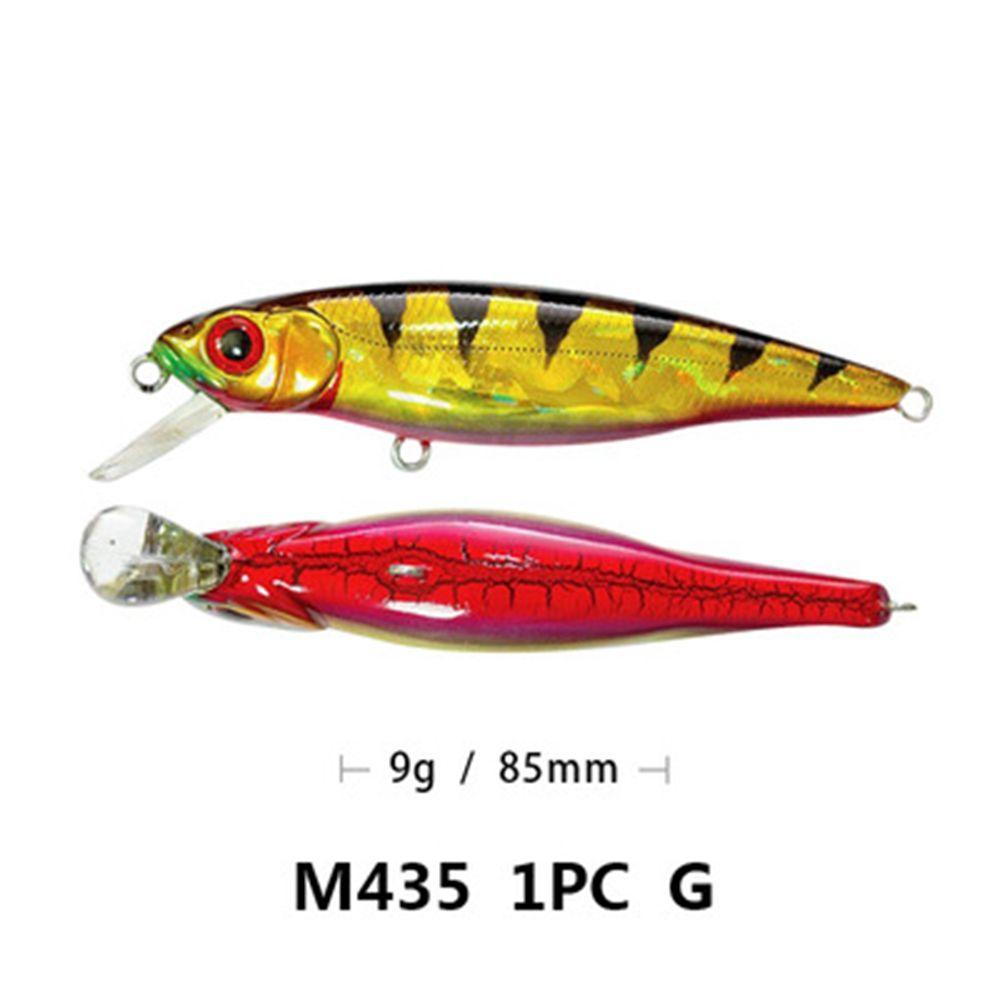Multicolor Tackle Crankbaits Winter Fishing Minnow Lures Floating Minnow Baits Fish Hooks