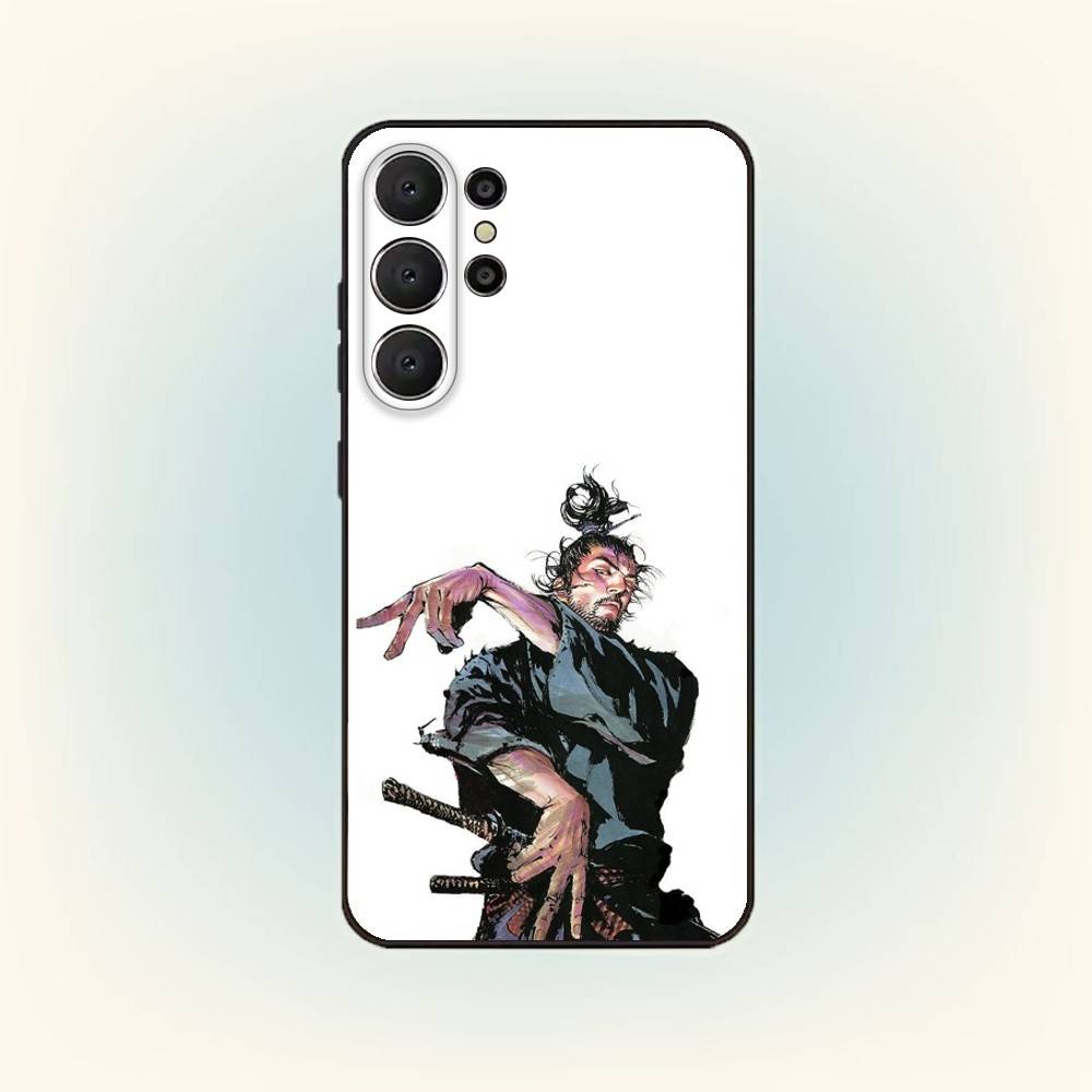 Чехол для телефона Vagabond M-Miyamoto M-Musashi для Samsung S26,S25,24,23,22,30,21,10,9,Ultra,Plus,Lite, Черный Мягкий Чехол
