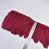 2Meters Goose Feathers Trims For Needlework Handicrafts Accessories Fringes Clothes DIY Wedding Party Shawl Decoration Carnival