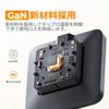 Сетевой фильтр-башня с USB-розетками, быстрая зарядка PD 65 Вт с USB C удлинителем 2 м, зарядная станция, 4 розетки AC, 3 порта Type-C, 2 порта Type-A, 4 порта GaN
