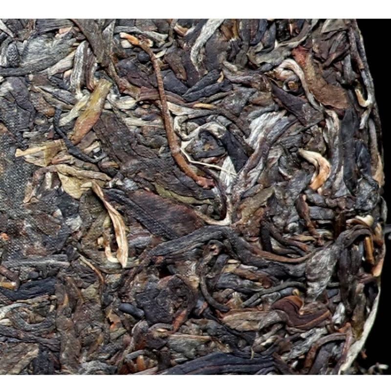 2017 Tea Tree King Brown Mountain Pu 'er Tea Raw Tea Yunnan Menghai Seven Son Cake Tea Brown Alcohol 357g